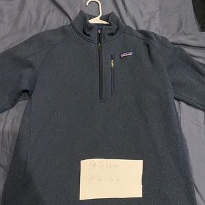 Patagonia Quarter half zip.
